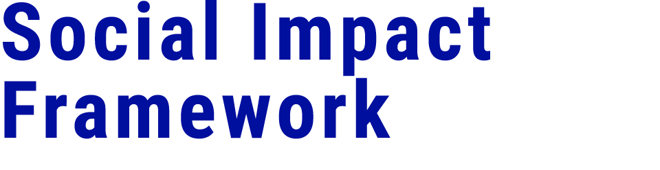 Social Impact Framework 