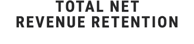 Total Net Revenue Retention