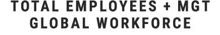 Total Employees + MGT Global Workforce