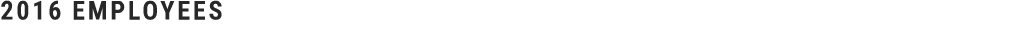 2016 Employees
