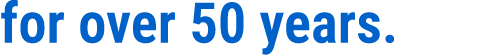 for over 50 years.